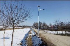 Gansu Qingyang solar street light case